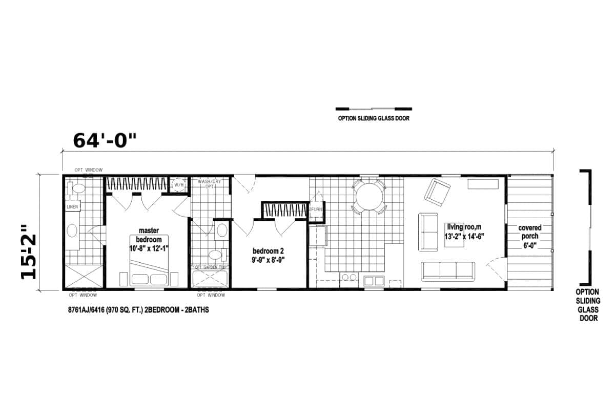 The George - Single Wide manufactured home by Skyline Homes